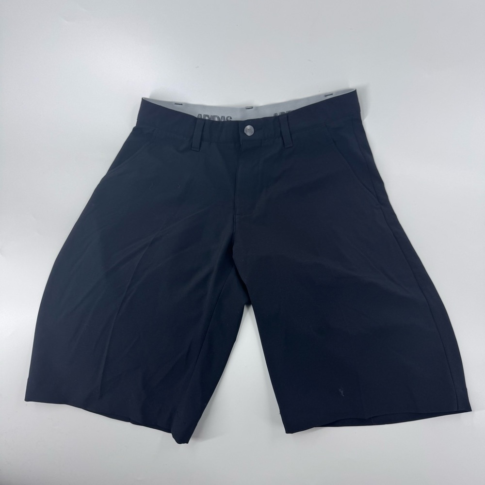 Adidas Men's‎ Black Flat Front Shorts